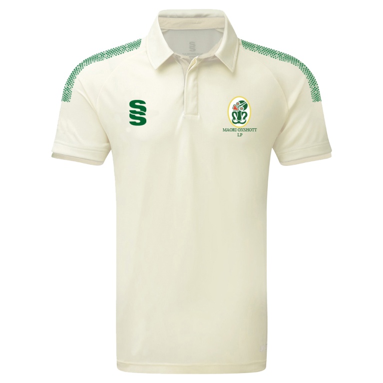MAORI OXSHOTT CC Dual Cricket Shirt Short Sleeve Womens