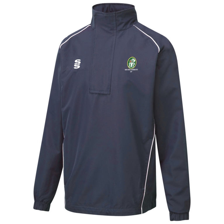 MAORI OXSHOTT CC Dual Curve 1/4 Zip Rain Jacket : Navy